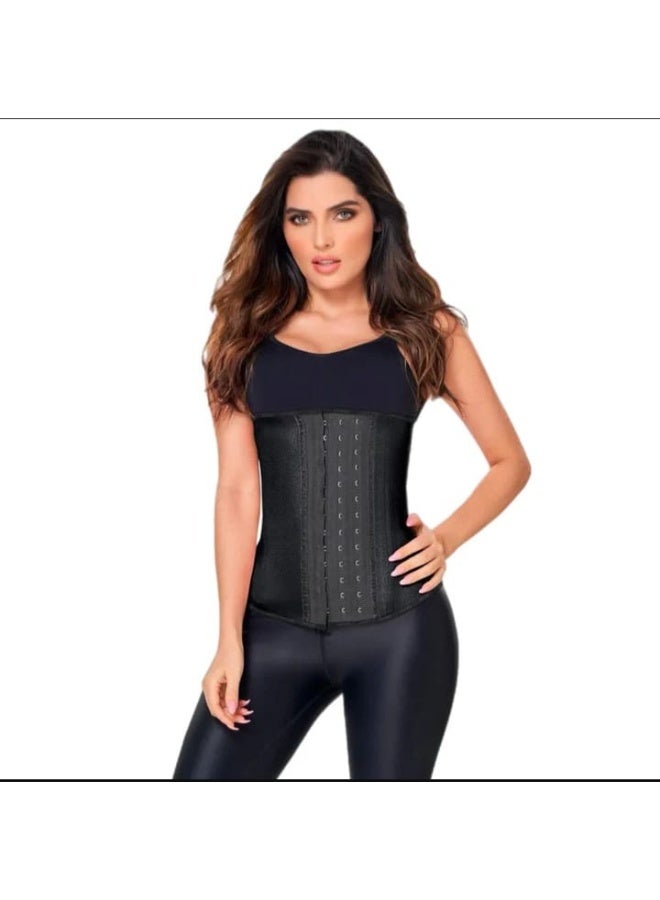 أن تشيري مشد أن شيري كولومبي أصلي (موديل 2021) - مشد خصر لاتكس طويل بـ 3 مستويات إغلاق. - Image 1